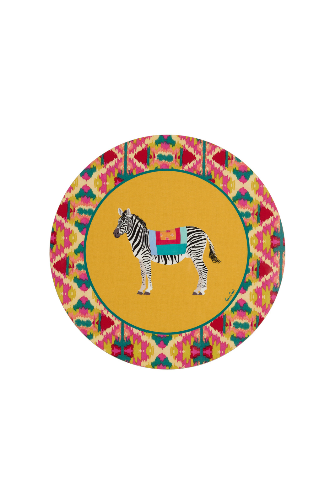 masonite placemat 34cm-- safarikat yellow