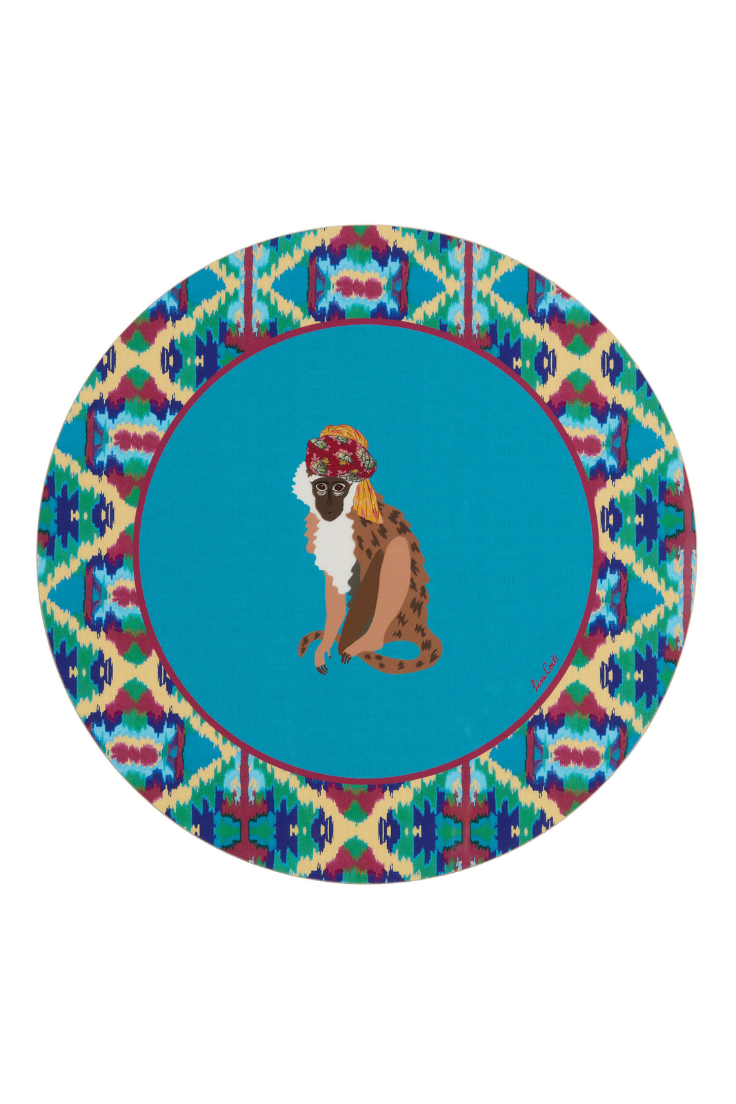 tovaglietta rigida 34cm-- safarikat peacock