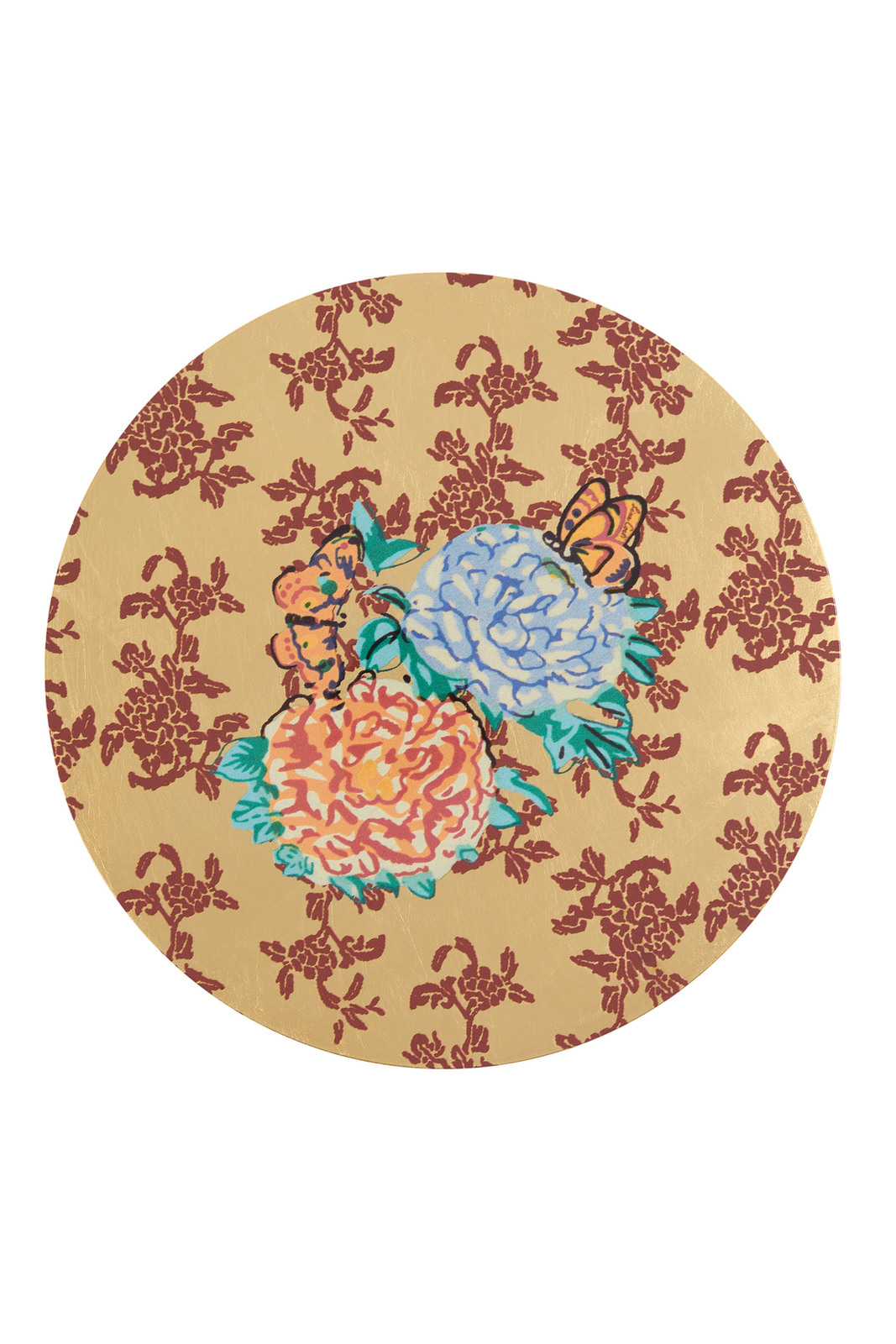 tovaglietta rigida 34cm--oro kandem queen red