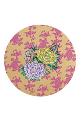 tovaglietta rigida 34cm--oro kandem queen magenta