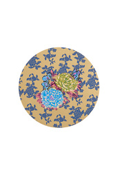 tovaglietta rigida 34cm--oro kandem queen blue