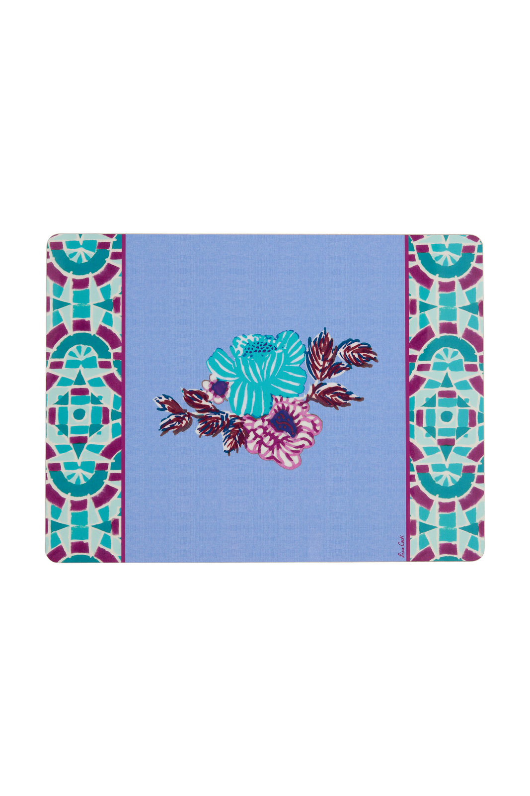 tovaglietta rigida 30x40cm-- amer rose plumbago