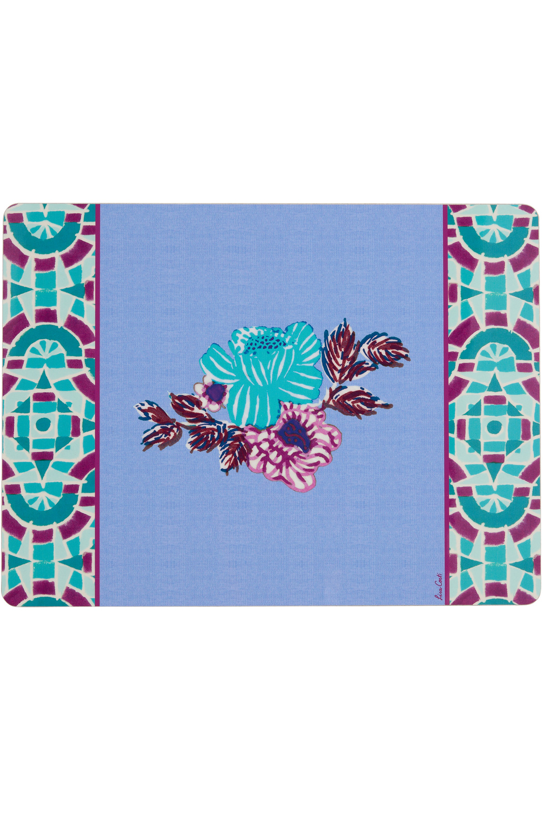 tovaglietta rigida 30x40cm-- amer rose plumbago