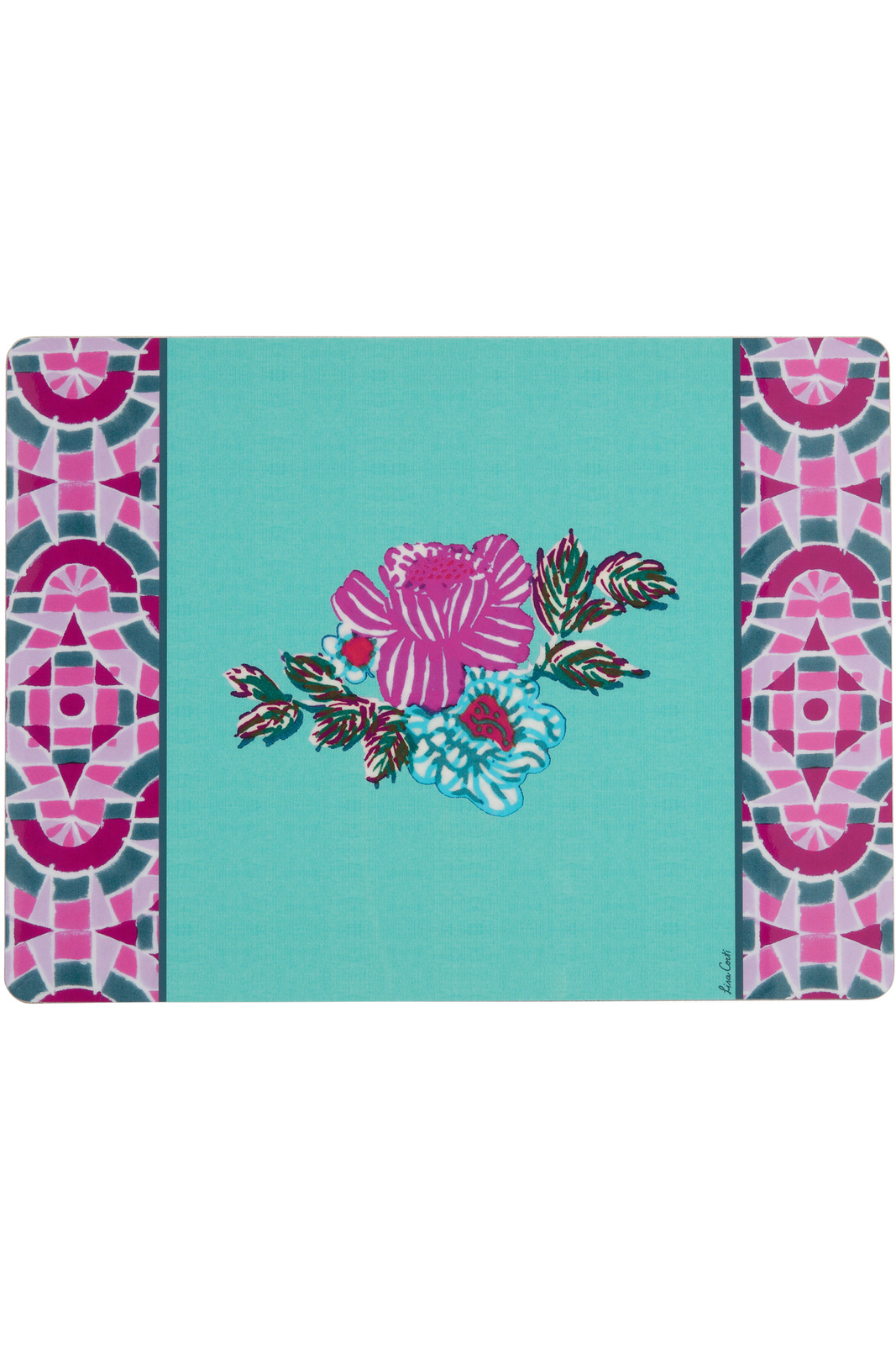 tovaglietta rigida 30x40cm-- amer rose aqua