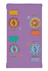 masonite placemat 34cm-- amer rose gold