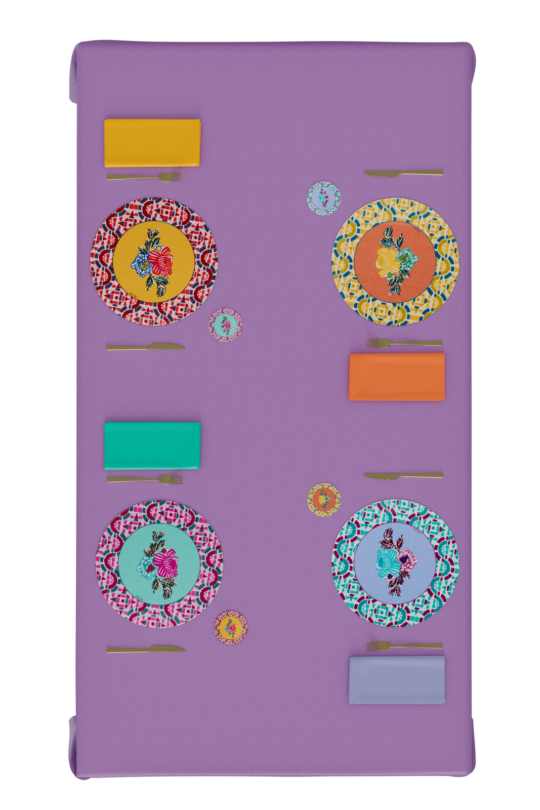 masonite placemat 34cm-- amer rose plumbago
