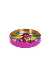 round tray--gold nizam stripes veronese