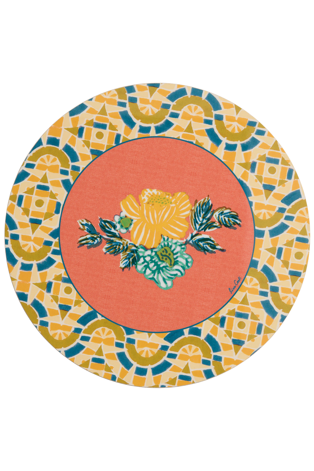 tovaglietta rigida 39cm--amer rose orange