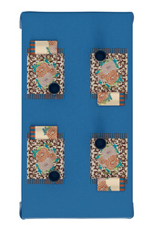 cotton napkin 50x50cm--arabesque corolla natural coffee