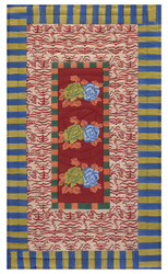reversible quilt 110x180cm--indian tiger red