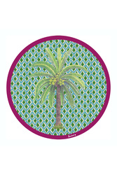 tovaglietta rigida 34cm-- hima palma green