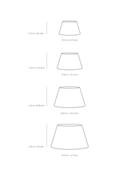 lampshade diam 40 -- ankara aqua
