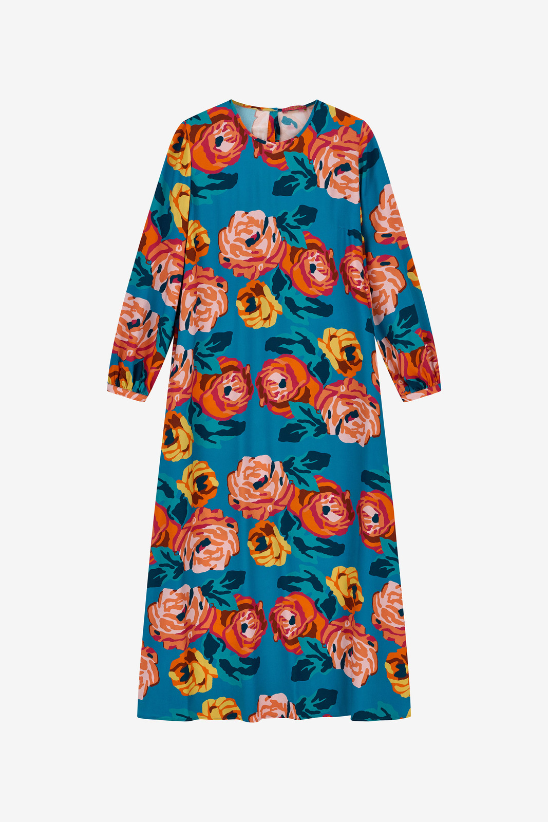 arlette dress--nizam teal