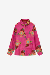 camicia bella--dandelion fuxia