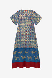 guava caftan--dragon tiger ivory