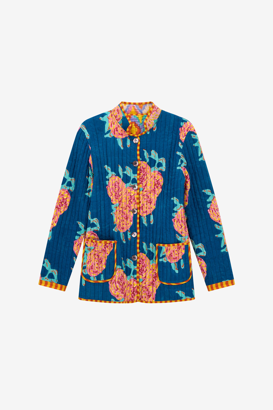 jhodpuri jacket--hima plumbago