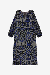 abito khubani--kasuri damask black