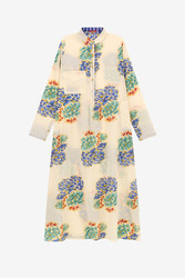 long kurta positano--flower plumbago