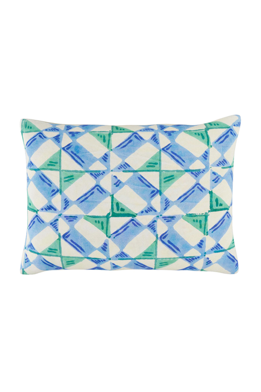 cotton cushion 30x40cm--positano red tiles