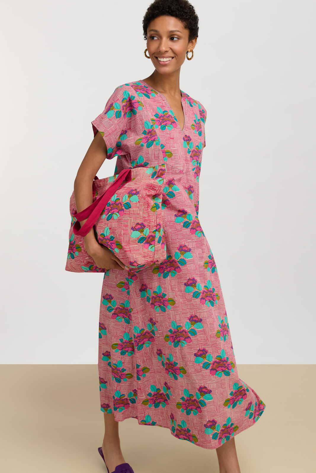 borsa new lisa--kanji fuxia