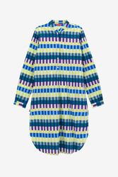 nico shemeez--kusama checkdark teal