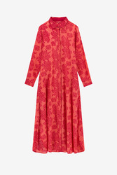 odette dress--naoshima peach