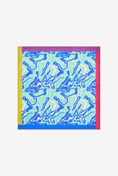 pochette square--dragon cloud aqua