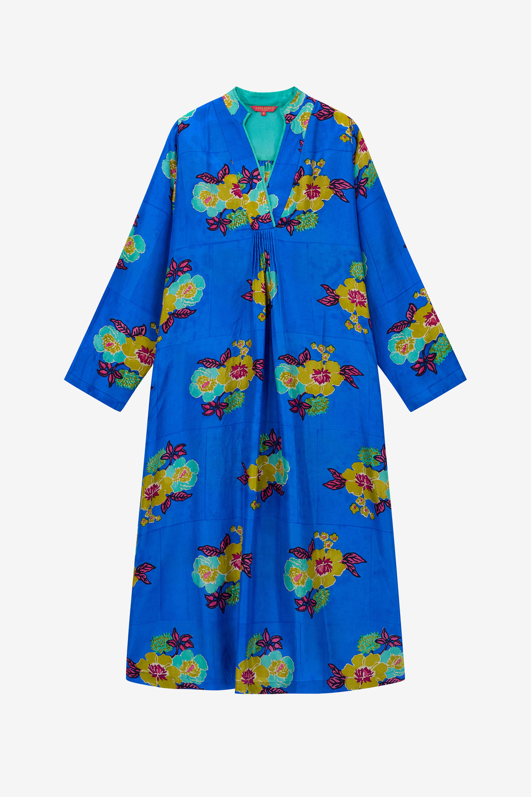 caftano radha--dandelion blue