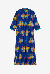 radha caftan--dandelion blue