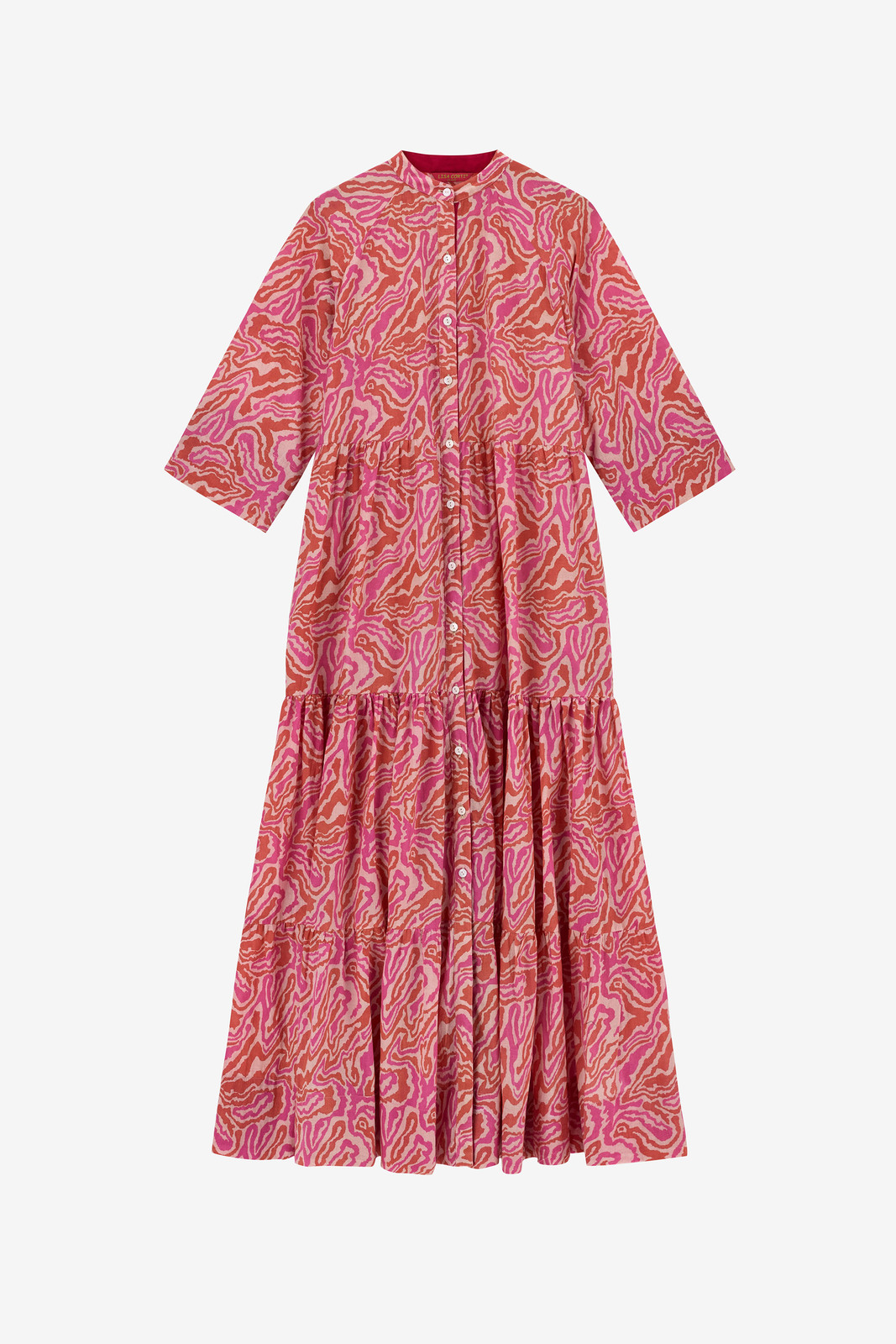 abito rambagh--dragon cloud fuxia