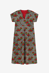 saffron caftan--kanji black