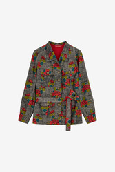 saharian jacket--kanji black