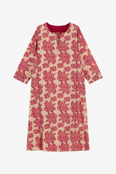 sara caftan--naoshima fuxia