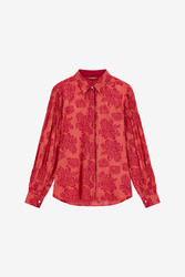 savannah shirt--naoshima peach