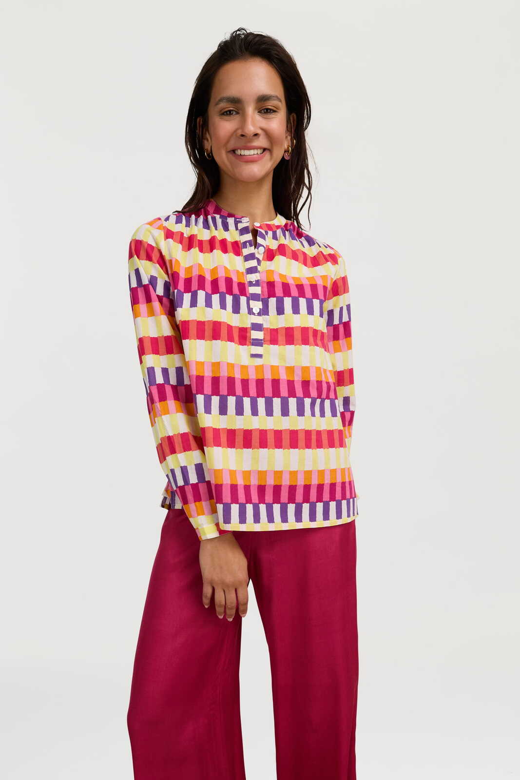 batumi shirt--kusama check rany