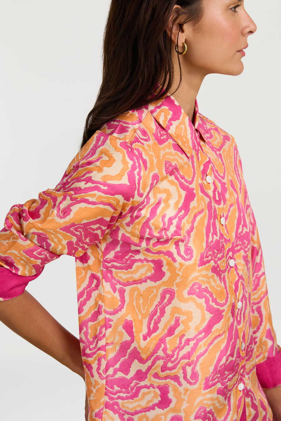 bella shirt--dragon cloud fuxia