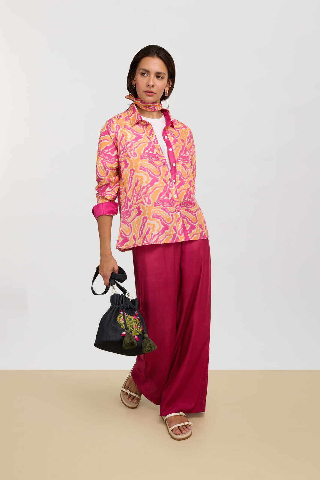 bella shirt--dragon cloud fuxia