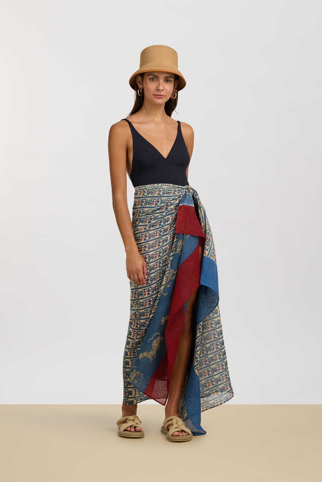 scialle kotadoria 100x200cm--dragon tiger ivory