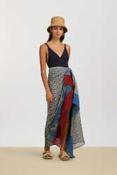 scialle kotadoria 100x200cm--dragon tiger ivory