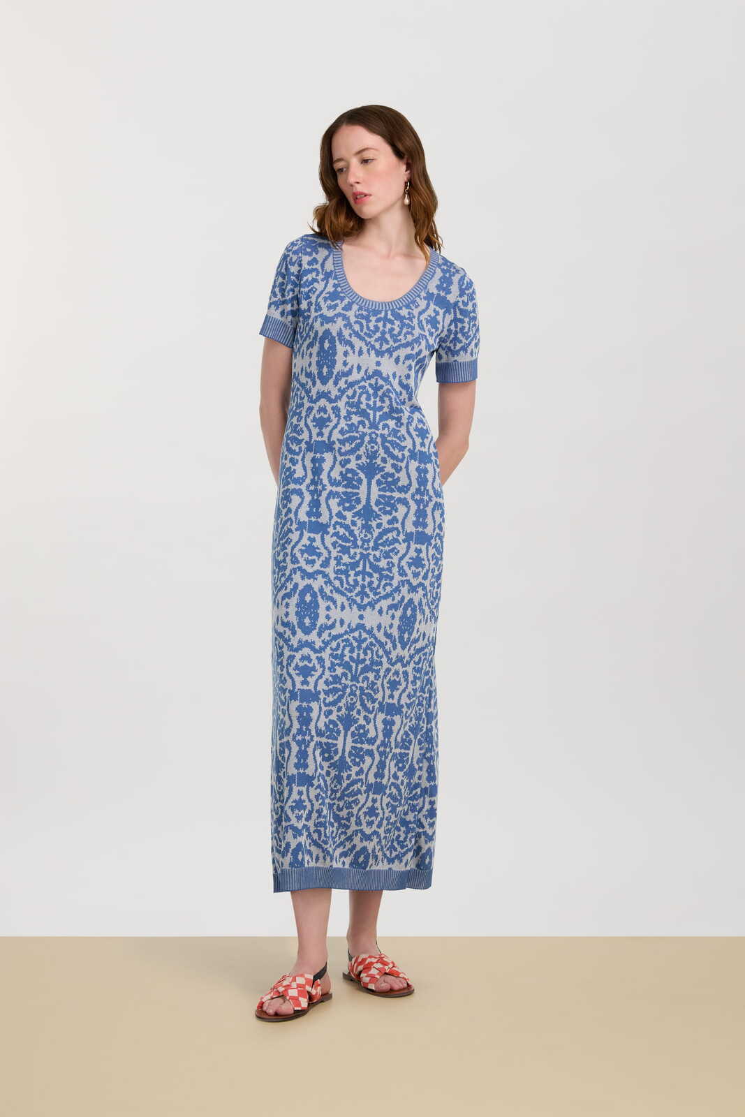 amla dress--damask design sugar