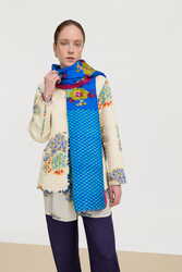 scialle seta 100x200--dandelion blue