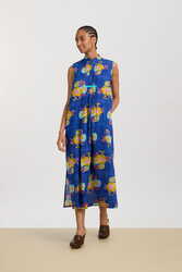 eve kaftan--dandelion blue