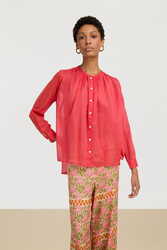 ginger shirt--geranium