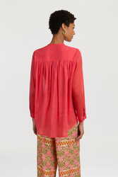 ginger shirt--geranium