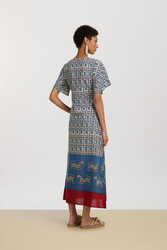 guava caftan--dragon tiger ivory