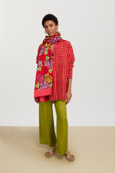 ube shirt--mini stripes red