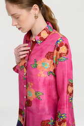 camicia bella--dandelion fuxia