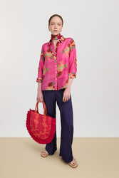 camicia bella--dandelion fuxia