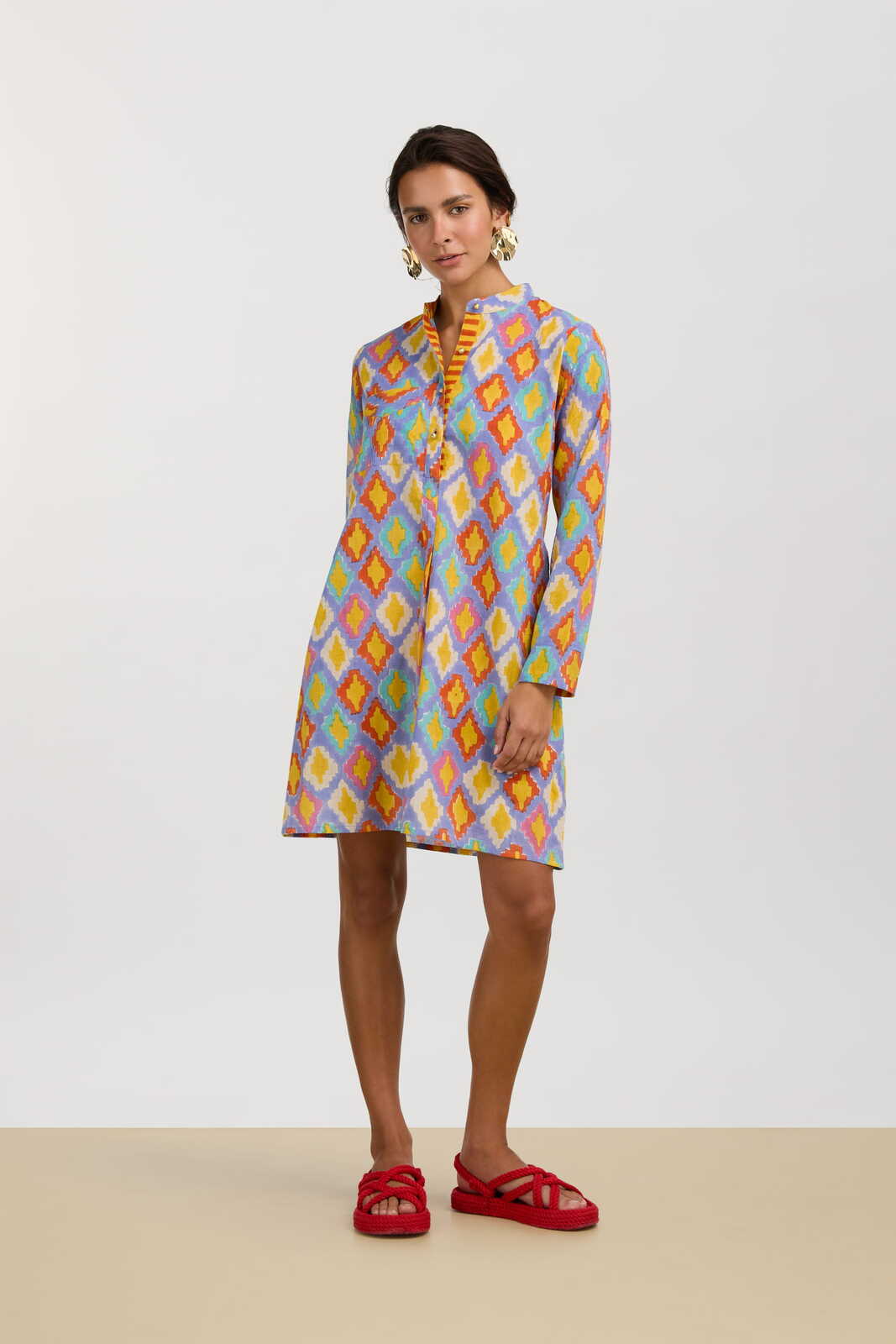 short kurta--hima plumbago