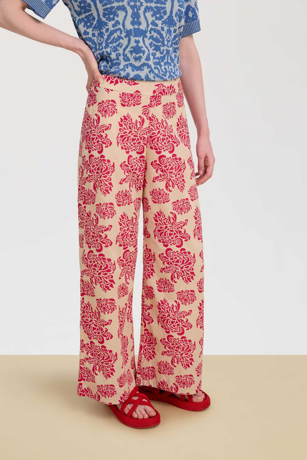 burma pants--naoshima fuxia